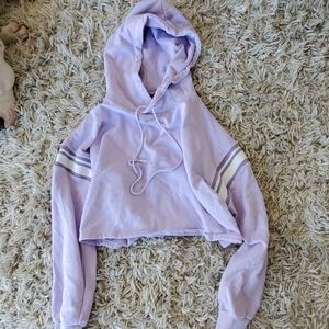 Cropped hoodie/shirt